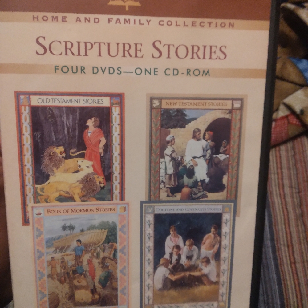 Scripture Stories CD-ROM + 4 Disc Set DVD